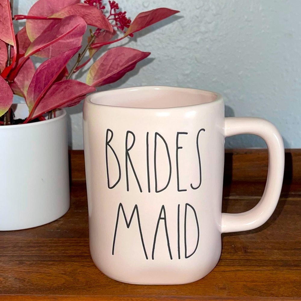 Rae Dunn Bridesmaid Pink Mug